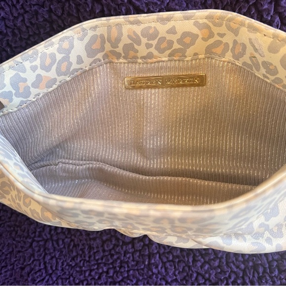 Lauren Merkin cheetah frame purse clutch made in USA 🇺🇸 gorgeous 💕 - Picture 4 of 5